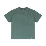 Remera Critical Slide Band de manga corta, color verde, con diseño relajado y cuello redondo.