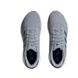 Championes Adidas Response Runner de mujer, color gris con detalles plateados y las tres tiras características de la marca.