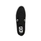 Championes Converse Louie Lopez Pro Ox, color negro con detalles en blanco. Zapatillas de skate de caña baja, confeccionadas en gamuza con logo Converse Star Chevron en los laterales y suela vulcanizada.