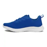 Championes de running Austral color azul con suela blanca.