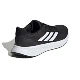 Championes Adidas Runfalcon 5, color negro con detalles blancos, ideales para running y uso diario.