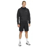 Campera con capucha y cierre completo Nike Therma-FIT para hombre, color negro con logo blanco bordado en el pecho. Fabricada con tejido suave en capas y al menos un 75 % de fibras de poliéster recicladas.