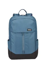Mochila Thule Lithos de 20 litros, color azul con base negra.