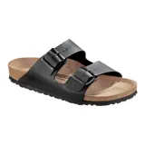 Sandalias Birkenstock Arizona con dos correas ajustables, plantilla anatómica de corcho-látex y suela de EVA.
