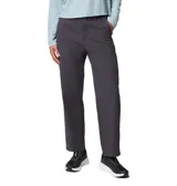 Pantalón Columbia modelo Roc Straight Leg de corte recto, color gris, con bolsillos laterales y trabillas para cinturón.