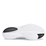 Championes de running Saucony Kinvara 14, color azul con detalles en verde y negro.