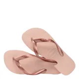Sandalias Havaianas Top Tiras color marrón café.