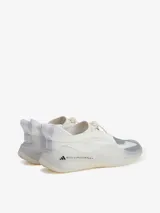 Zapatillas Adidas by Stella McCartney Sportswear Low Ground color blanco con detalles en gris.