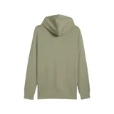 Canguro Puma color crema con cierre frontal, capucha con cordón ajustable, bolsillo tipo canguro y logo bordado en el pecho.