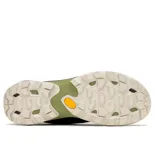 Championes de trekking Merrell Moab Speed 2, color negro con detalles en gris y suela beige.