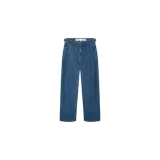 Pantalón de mezclilla Eme Studios modelo Solan Denim Pants, color azul, de corte recto y diseño clásico.