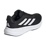 Championes de running Adidas Response Super, color negro con las tres tiras blancas y suela blanca.