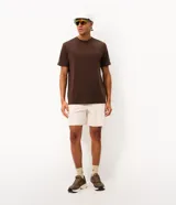 Remera de hombre Get Over, modelo Regular Dry de manga corta y cuello redondo, confeccionada en poliamida con tecnología de secado rápido y aplicaciones reflectivas.