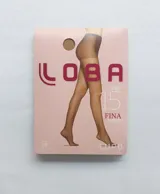 Panty de lycra sin puntera, color tostado.