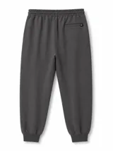 Pantalón de jogging verde militar, con cintura elástica con cordón ajustable, bolsillos laterales y puños elásticos en los tobillos.