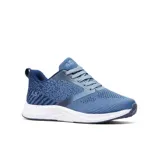 Championes deportivos American Sport modelo Carter Lady, de tejido de punto en color azul con suela blanca y tecnología Memory Foam.