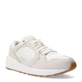 Championes urbanos Converse Wave Trainer OX, color beige con detalles en blanco y suela de goma color caramelo. Capellada de malla y gamuza premium, con logo Converse en el lateral.