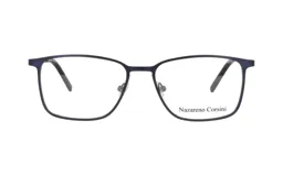 Armazón de lentes Nazareno Corsini modelo 0144/56 color MBL, con diseño rectangular y montura completa en tono azul oscuro.