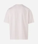 Remera masculina Blue Steel de manga corta y cuello redondo, con diseño liso y calce amplio de corte boxy.