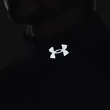 Buzo Under Armour negro de hombre con medio cierre frontal, mangas largas y logo en el pecho.