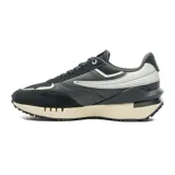 Championes Fila Renno Vintage, color negro con detalles en blanco y gris.