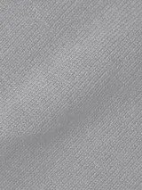 Sweater gris de Tommy Hilfiger de algodón con cuello redondo y logo bordado en el pecho.