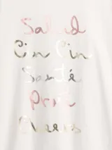 Remera de manga corta, cuello redondo, color gris melange, con estampado frontal en rojo que dice "GAP SPORT SAN FRANCISCO EST. 1969".