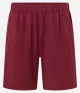 Bermuda deportiva Get Over para hombre, en color marrón, con cintura elástica, cordón de ajuste y bolsillos con cierre. Cuenta con tecnología Laser Cut en los laterales para mayor transpirabilidad.