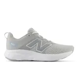 Championes de running New Balance 460, color gris con detalles en celeste y blanco.