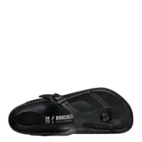 Sandalias tipo ojota Birkenstock modelo Gizeh, fabricadas en material sintético ligero y resistente, con diseño ergonómico, hebilla ajustable y suela texturizada.