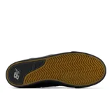 Championes de skate New Balance Numeric 306, color negro con detalles en gris y beige.