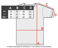 Remerón blanco de algodón con estampa en la espalda de un evento de Vernal Club Records.