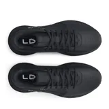 Championes de básquet Under Armour Lockdown 7, color negro con detalles en blanco y logo de la marca en el lateral.