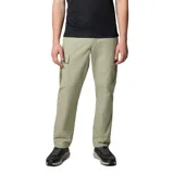 Pantalón cargo Columbia de color verde, con bolsillos laterales con solapa y cierre de velcro, bolsillos para las manos y bolsillos posteriores. Confeccionado en tejido ligeramente elástico con tecnología Omni-Shade UPF 50.