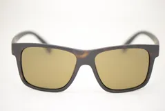 Lentes de sol MDQ modelo Uyuni, con marco de acetato color marrón carey y lentes color marrón.