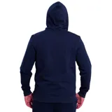 Canguro deportivo con capucha y cordones ajustables, confeccionado en tejido con felpa interior. Presenta bolsillo frontal tipo canguro y logo de la marca bordado en el pecho.