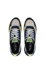Championes deportivos Puma modelo X-Ray Duo Speed, color blanco con detalles en gris.
