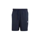 Short Adidas color azul marino con logo blanco, cintura elástica con cordón ajustable y tecnología Aeroready.