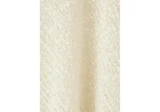 Pañuelo de tejido de punto abierto y translúcido en color blanco con sutil brillo metalizado, de formato rectangular y amplio.