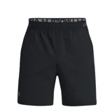 Short deportivo Under Armour, color negro, con cintura elástica con logo de la marca y ajuste ergonómico. Confeccionado en tejido transpirable de secado rápido.
