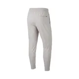 Pantalón deportivo Nike Unlimited de color negro, con cintura elástica ajustable mediante cordón, bolsillos laterales y diseño entallado hacia los tobillos.