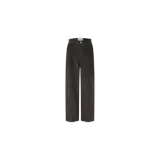 Pantalón de corduroy Ami Paris en color gris oscuro, de corte regular y estilo clásico.