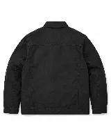 Campera de efecto gamuza con cierre frontal, cuello mao y bolsillos con cierre en el pecho y laterales. Presenta un diseño de corte regular con textura suave.