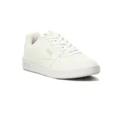 Championes Fila Acd Classic de cuero sintético blanco con detalles plateados y logo de la marca en el lateral.