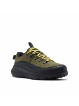 Championes de trekking Columbia Terrastride Bc Omni-Grip para hombre, en color verde militar con detalles en negro y cordones verde claro. Confeccionados con una combinación de gamuza y tejido, suela de caucho antimarcas y entresuela con tecnología de amortiguación.