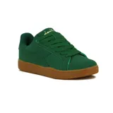 Championes Diadora Court XL de color verde con suela marrón.