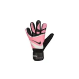 Guantes de arquero Nike Match, color rosa con detalles en negro y blanco.