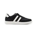 Championes urbanos American Sport Resh Basic, color negro con detalles en blanco.