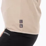Polar de media cremallera Merrell, confeccionado en microfleece de poliéster reciclado. Presenta cuello alto, mangas largas con puños elásticos y logo de la marca bordado en el pecho.