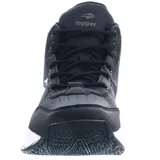 Championes de caña alta Topper Candun CS, color negro con detalles en gris y suela blanca.